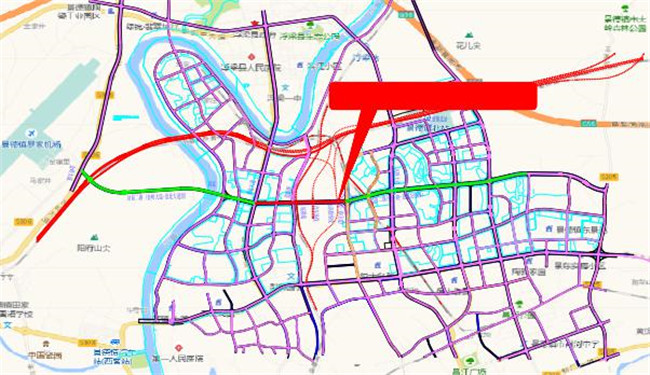 高鐵商務區(qū)站前二路鐵路及回車場三座跨線橋梁工程